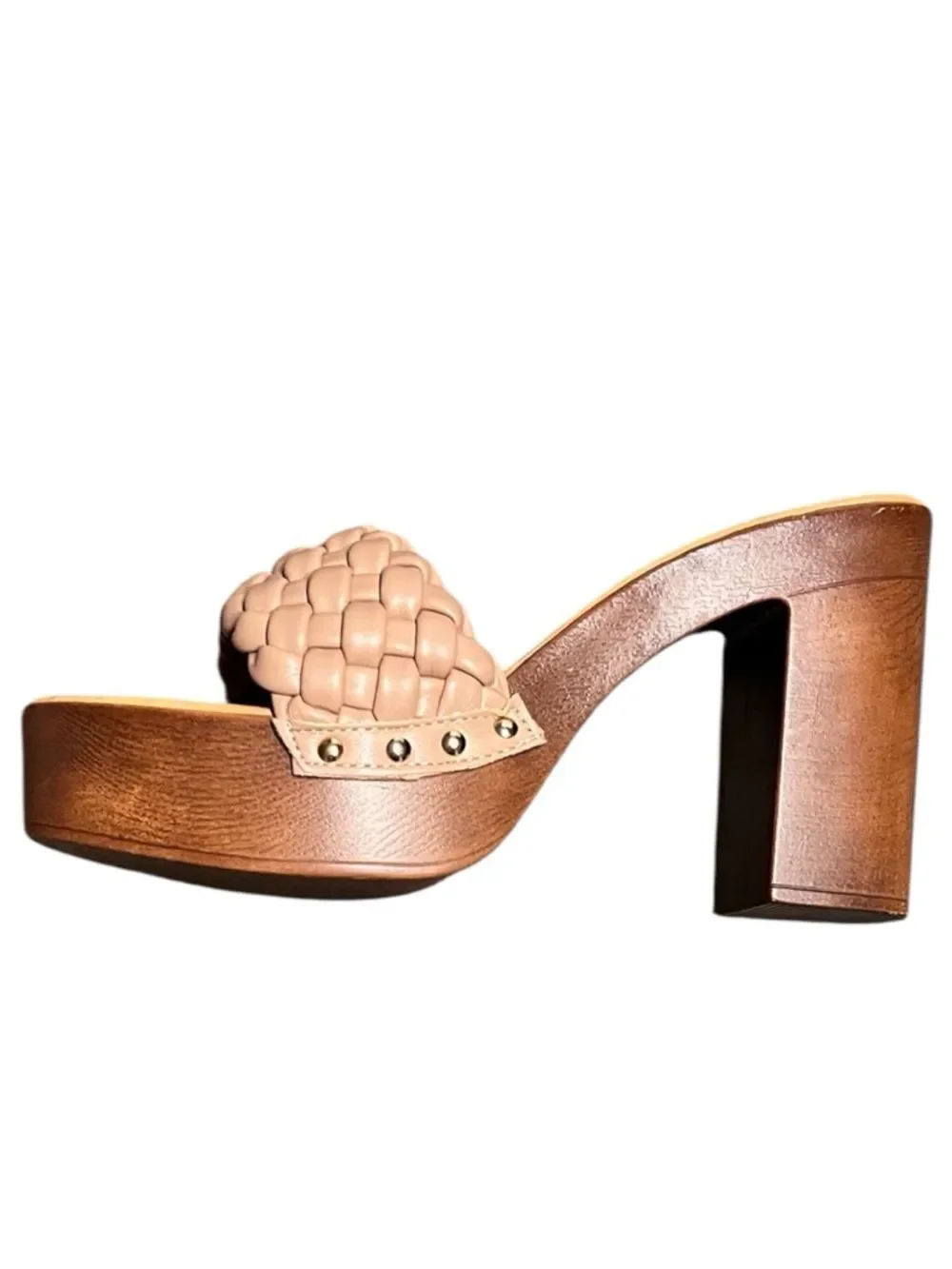 Steve Madden Amazed Braided Platform Sandals Size 9.5